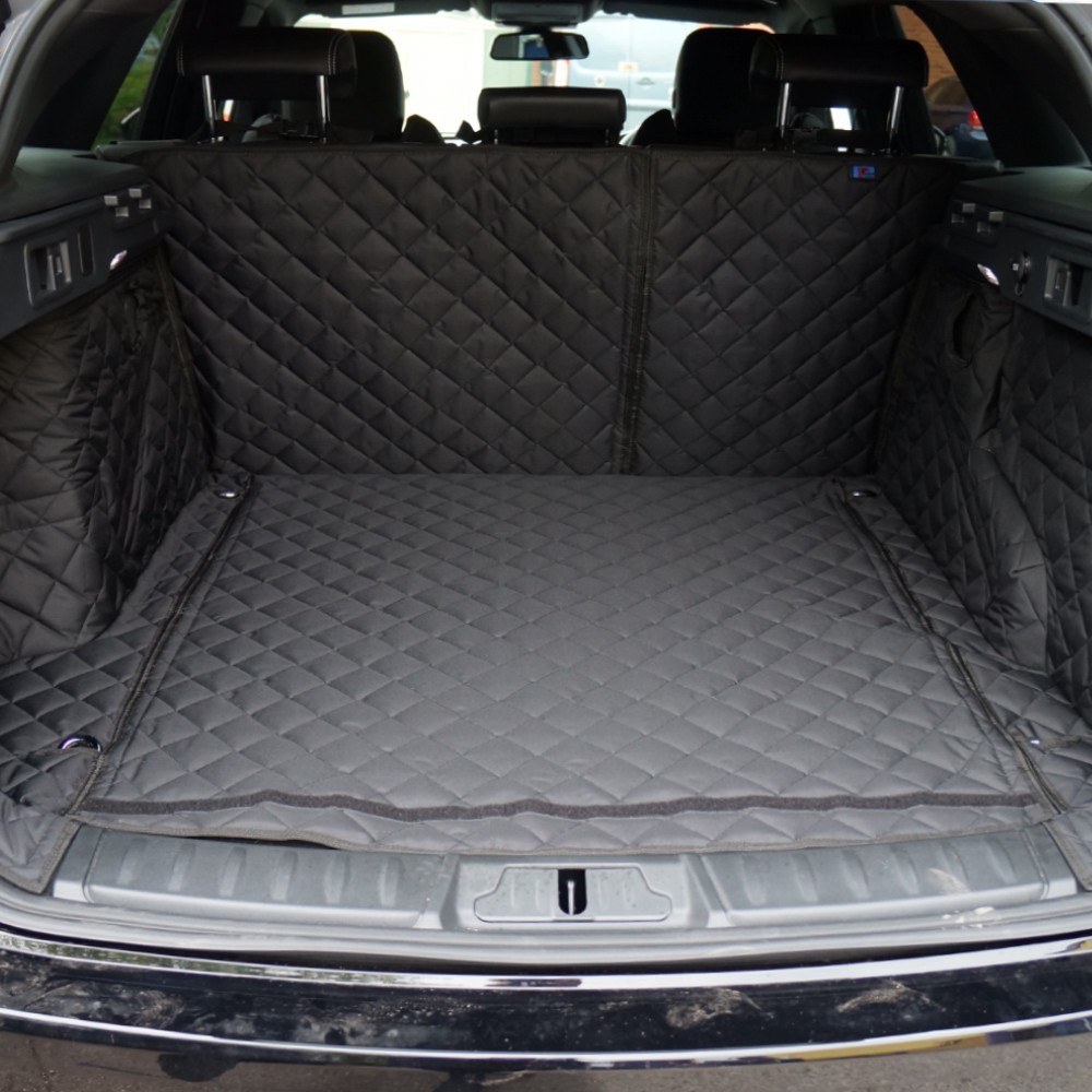 Tailored Boot Liners for Jaguar F Pace 2016 2021 Mudd E