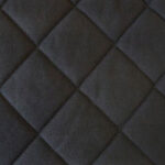 Black Quilted Material