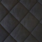 black quilted colour sample