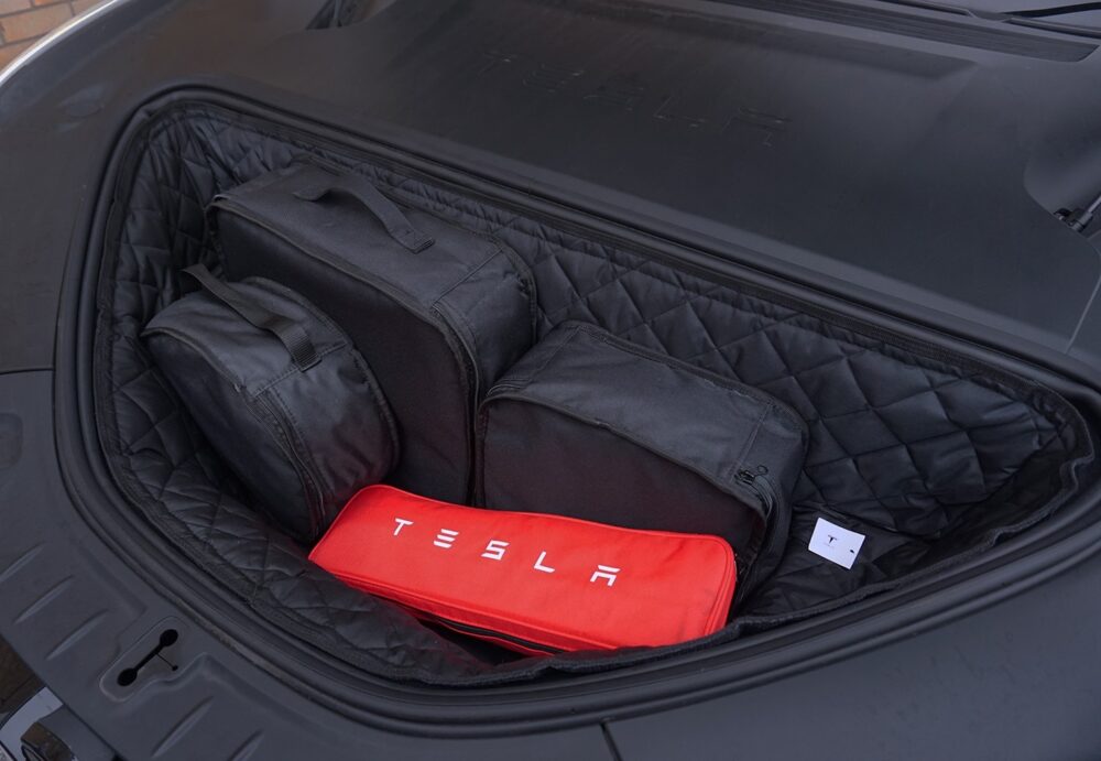 tesla charging cable bag