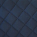 navy Quilted Material