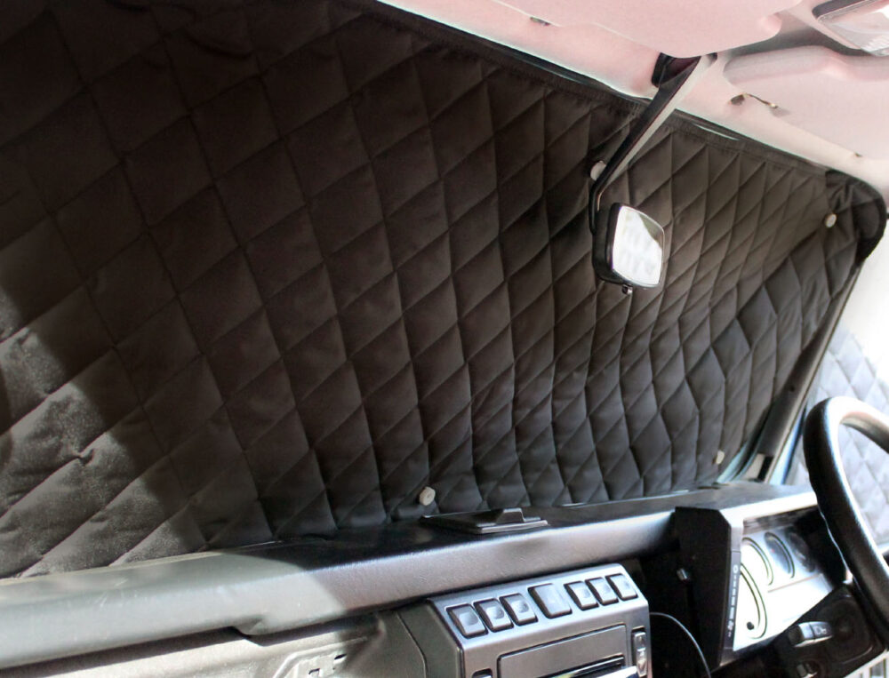 land rover defender quilted blackout blinds