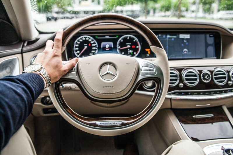 Mercedes interior