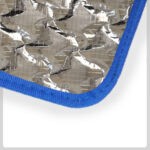 thermal Material with blue Cloth Trim